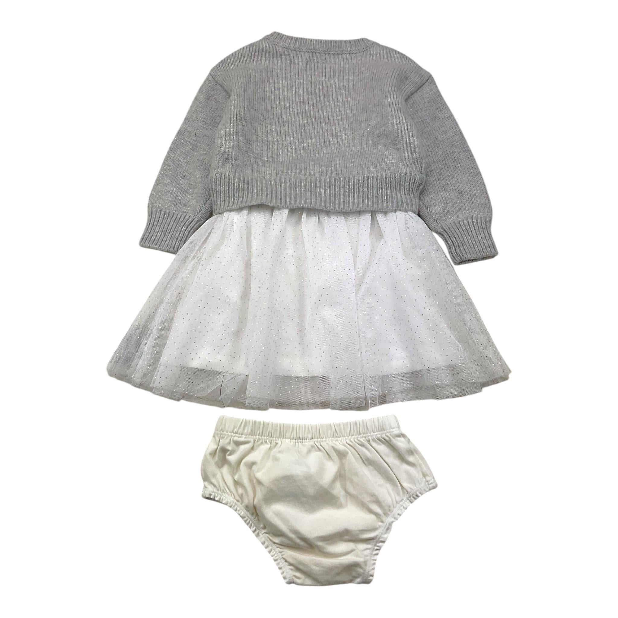 GUESS set abito bicolore-coulotte Grigio per Neonata A2NK18Z2V70 GRIGIO GUESS 