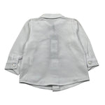 J.O. Milano Camicia Manica Lunga Tinta Unita per Neonato 576Z7 BIANCO J.O. MILANO 