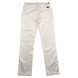 Cesare Paciotti Plain Trousers With Adjustable Waist White For Boys