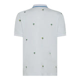 Sun68 Polo Mezza Manica Tinta Unita con Stampa per Bambino A35328X BIANCO SUN68 