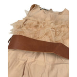 Elsy Tuta Intera Giromanica tinta unita Beige per Bambina 5333 BEIGE ELSY 