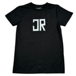 John Richmond T-Shirt Girocollo Tinta Unita con Logo per Bambino RBP26004TS NERO JOHN RICHMOND 