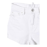 Dsquared2 Shorts Solid Color With 5 Pockets White For Girls