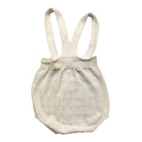Wedoble Solid White Romper For Baby Girl