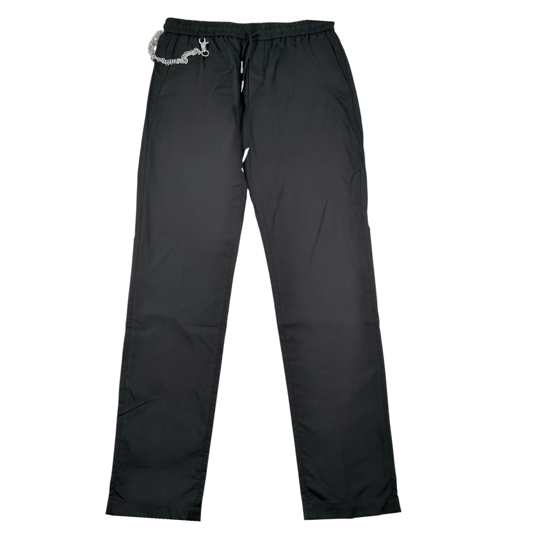Antony Morato Pantalone Tinta Unita con Elastico In Vita per Bambino MKTR00240X NERO ANTONY MORATO 