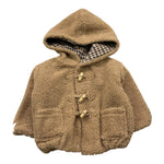 NANAN giubbino teddy tinta unita cn cappuccio Beige per Neonato I2414809BE BEIGE NANAN 