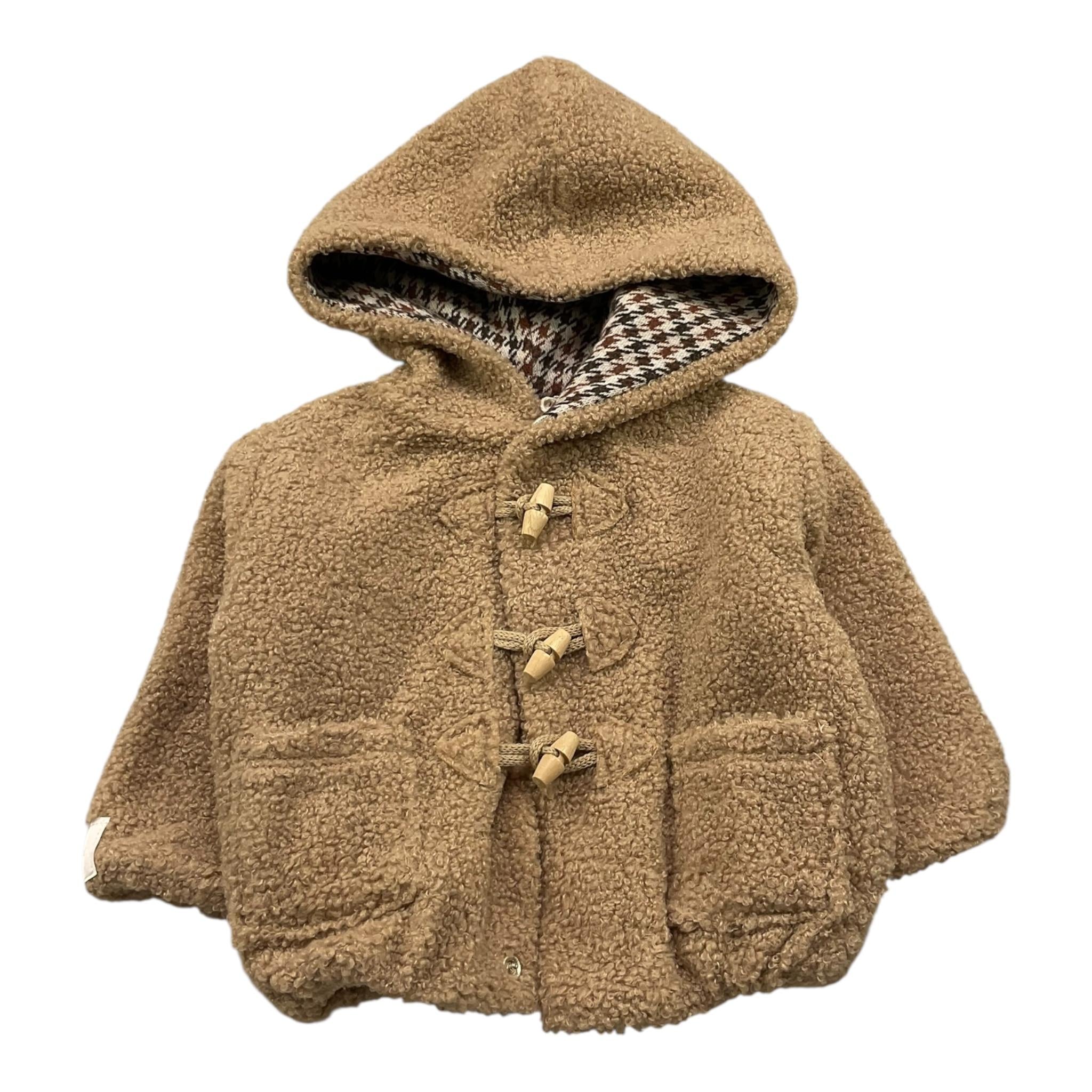 NANAN giubbino teddy tinta unita cn cappuccio Beige per Neonato I2414809BE BEIGE NANAN 