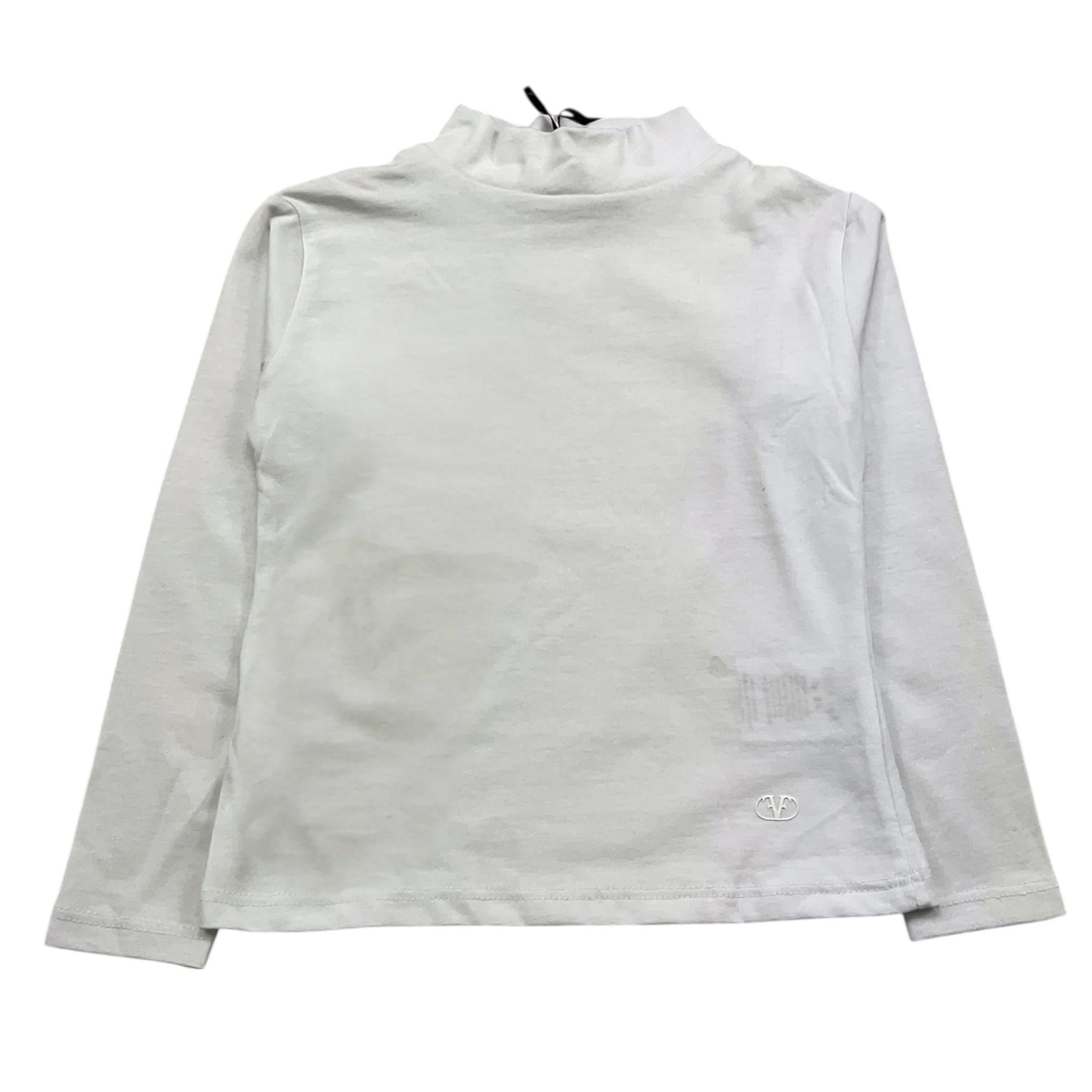 FUN & FUN shirt tinta unita mezzo collo Bianco per Bambina FBTS00025 BIANCO FUN & FUN 