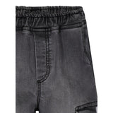 Marc Ellis Bermuda tinta unita In Denim Grigio per Bambina JMJPT01246 GRIGIO MARC ELLIS 