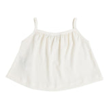 Calvin Klein Top Tinta Unita con Bretelle per Bambina IG0IG02870 PANNA CALVIN KLEIN 