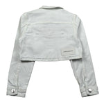 Hinnominate Giubbino tinta unita Modello Crop Bianco per Bambina 3635OY00086 BIANCO HINNOMINATE 