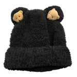 FUN & FUN cappello tinta unita cn orecchie Nero per Bambina FAC00923 NERO FUN & FUN 