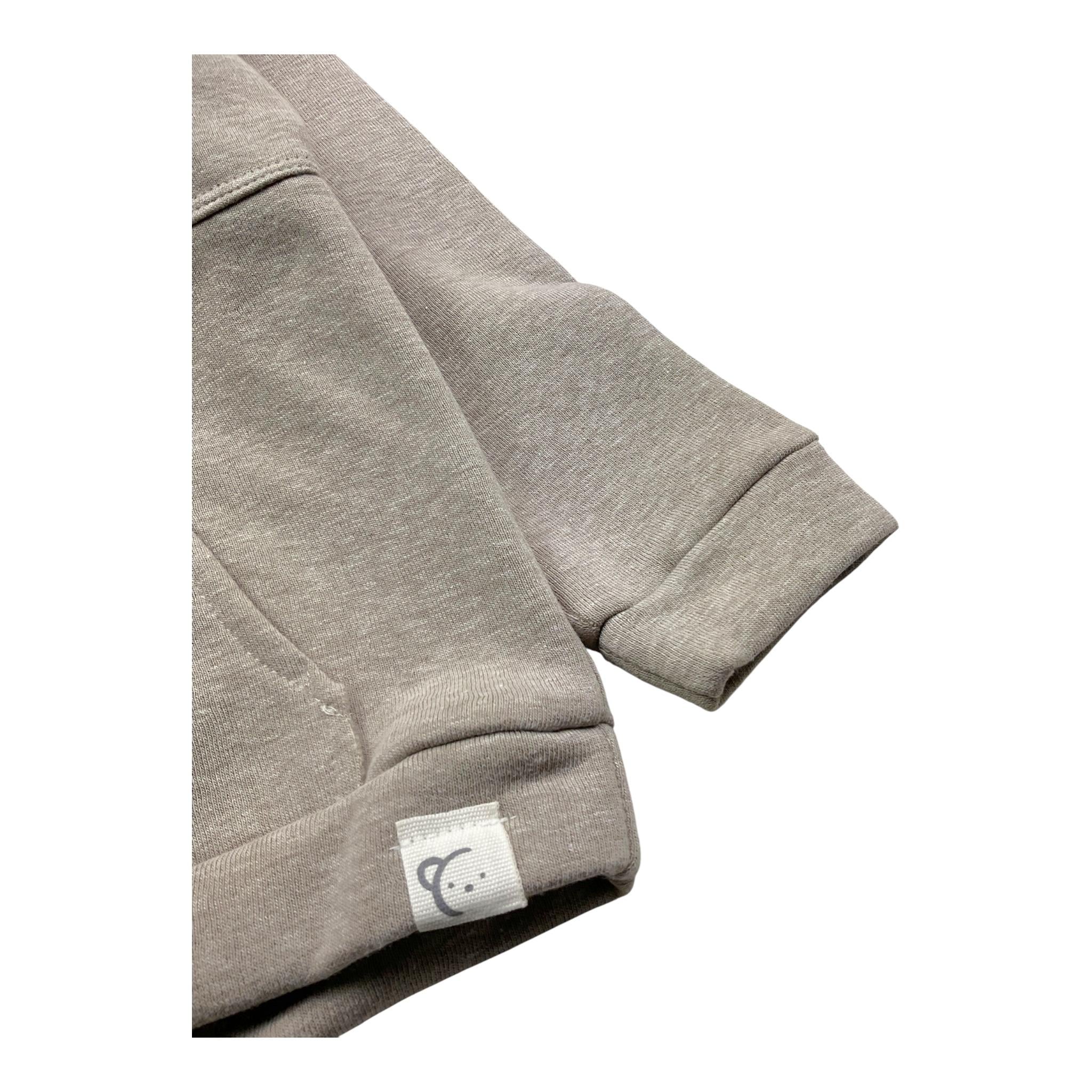 CALAMARO felpa tinta unita con cappuccio Beige per Neonato 15037N BEIGE CALAMARO 