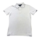 Yes Zee Polo Shirt Half Sleeve Solid Color With White Logo For Boys