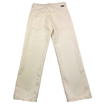 pantalone tinta unita girovita regolabile PP3977 PANNA PAOLO PECORA 