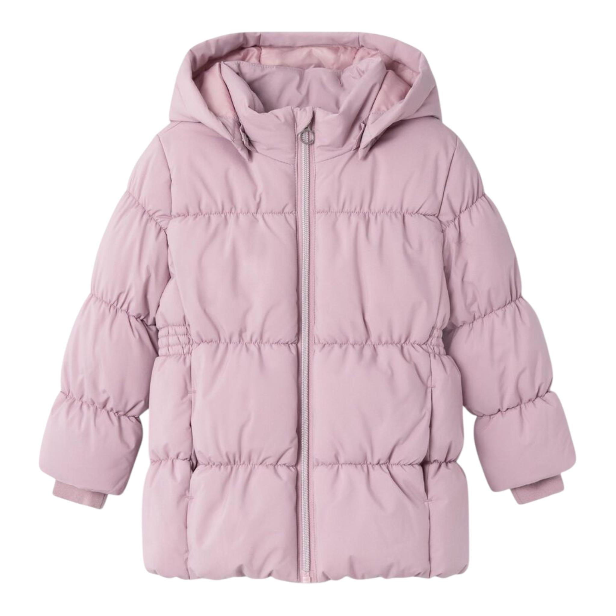 NAME IT giubbino tinta unita con zip e cappuccio Rosa per Neonata 13230978 ROSA NAME IT 