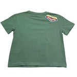 Bikkembergs T-Shirt Girocollo con Stampa per Bambino SHNJF VERDE BiKKEMBERGS 