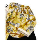 VERSACE tutina bicolore con fantasia Nero per Neonato 1000450 NERO VERSACE 