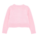 MONNALISA cardigan tinta unita con fiocchi Rosa per Bambina 39D803J ROSA MONNALISA 