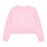 MONNALISA cardigan tinta unita con fiocchi Rosa per Bambina 39D803J ROSA MONNALISA 