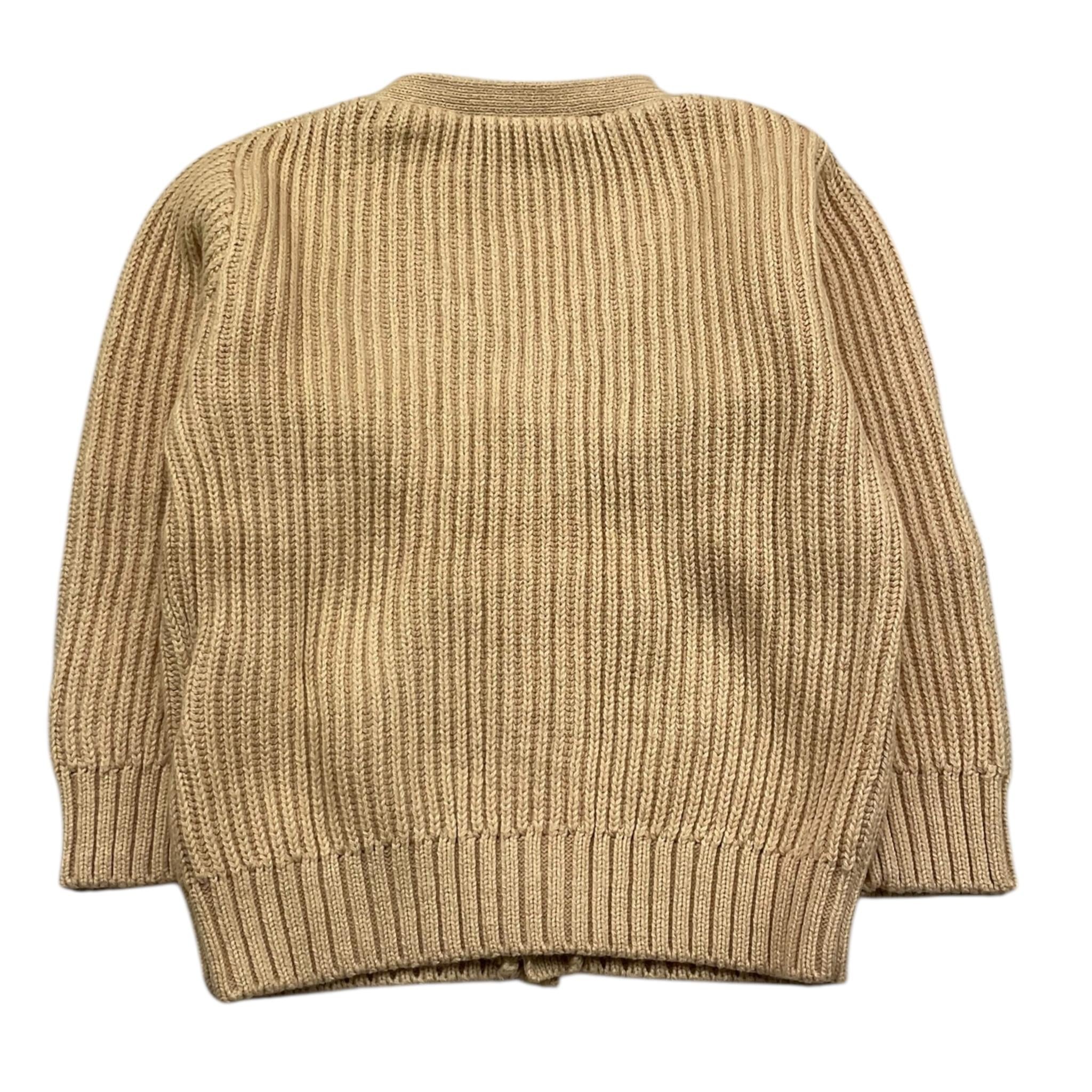 MANUEL RITZ cardigan tinta unita con ricami Beige per Neonato MR1845 BEIGE MANUEL RITZ 