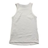 Disclaimer Plain Tank Top With White Logo For Girls