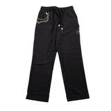 John Richmond Solid Color Pants with Elastic Waist Black for Boys