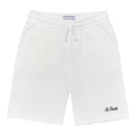 Saint Barth Bermuda Tinta Unita con Elastico In Vita per Neonato RANL001N BIANCO SAINT BARTH 