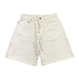 Dsquared2 Bermuda Solid Color With 5 Pockets White For Boys