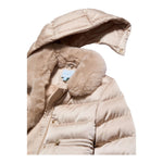 ABEL & LULA giubbino tinta unita con zip e cappuccio Beige per Bambina 5837XX BEIGE ABEL & LULA 