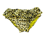 4Giveness Costume Modello Slip Tinta Unita Fantasia Maculata per Bambina FGBN3953 GIALLO 4GIVENESS 