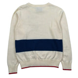 Trussardi Maglia Girocollo Tinta Unita per Bambino TBP26027MA PANNA TRUSSARDI 