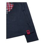 CANADA HOUSE shirt girocollo tinta unita con stampa paillettes Nero per Bambina 24481021 NERO CANADA HOUSE 