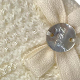 PAZ RODRIGUEZ cappello tinta unita con ricami Panna per Neonata 011111835 PANNA PAZ RODRIGUEZ 