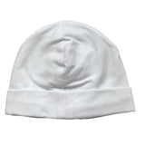 MARLU' cappello tinta unita con stampa Bianco per Neonata EP2973 BIANCO MARLU' 