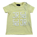 John Richmond T-Shirt Girocollo Tinta Unita con Logo per Neonato RIP26026TSO GIALLO JOHN RICHMOND 