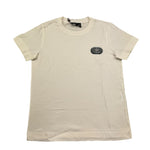 Emporio Armani T-Shirt Girocollo Tinta Unita per Bambino 3L4TFG PANNA EMPORIO ARMANI 