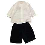 LA STUPENDERIA completo 2 pezzi camicia-bermuda Bianco per Neonato CCCT27 BIANCO LA STUPENDERIA 