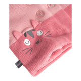 BOBOLI cardigan tinta unita con cappuccio e stampa Rosa per Neonata 109112 ROSA BOBOLI 