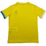 U.S. Polo Assn T-Shirt Girocollo Tinta Unita con Logo per Bambino US41554004 GIALLO U.S. POLO ASSN 