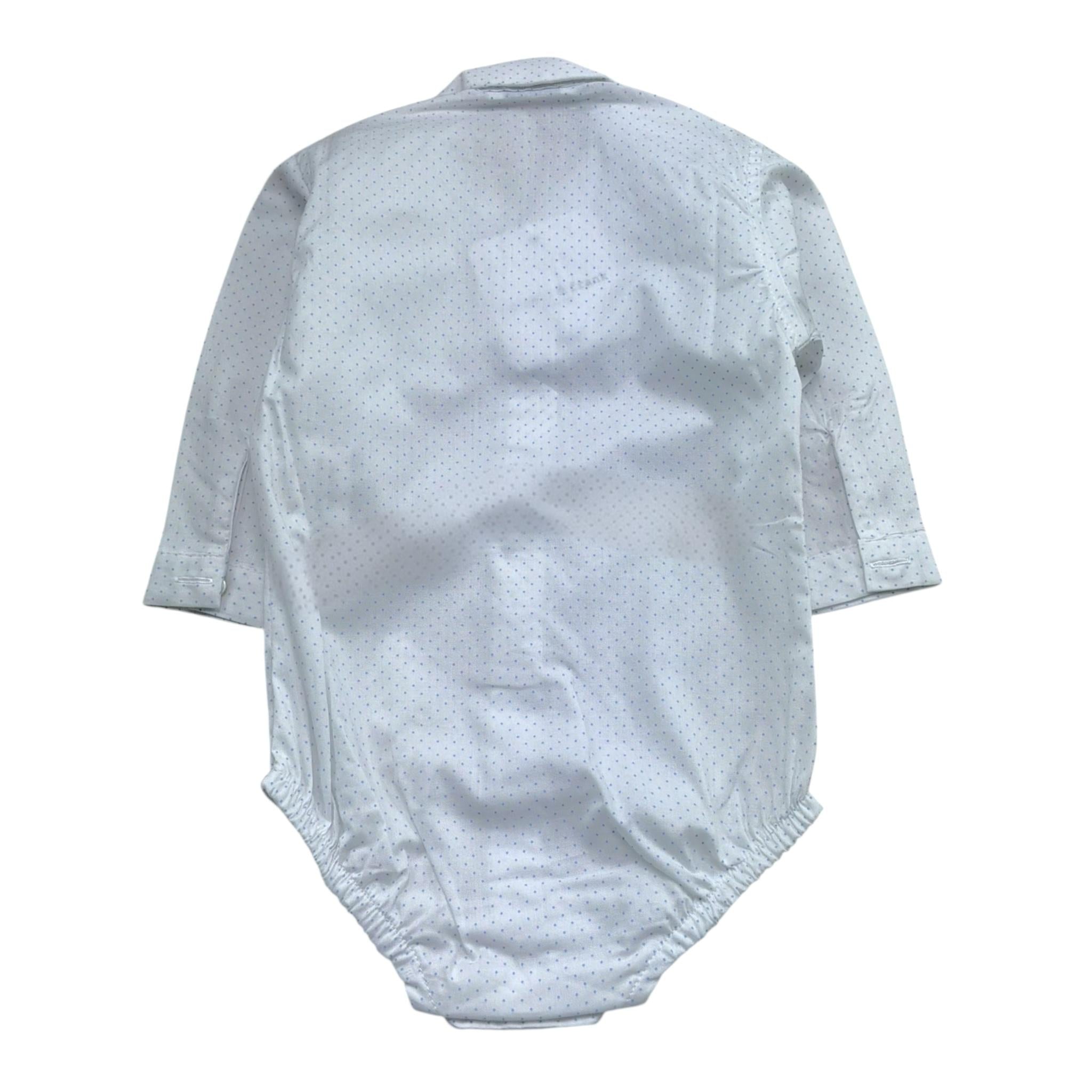 Manuel & Frank Camicia Manica Lunga Modello Body per Neonato MF3296I BIANCO MANUEL & FRANK 