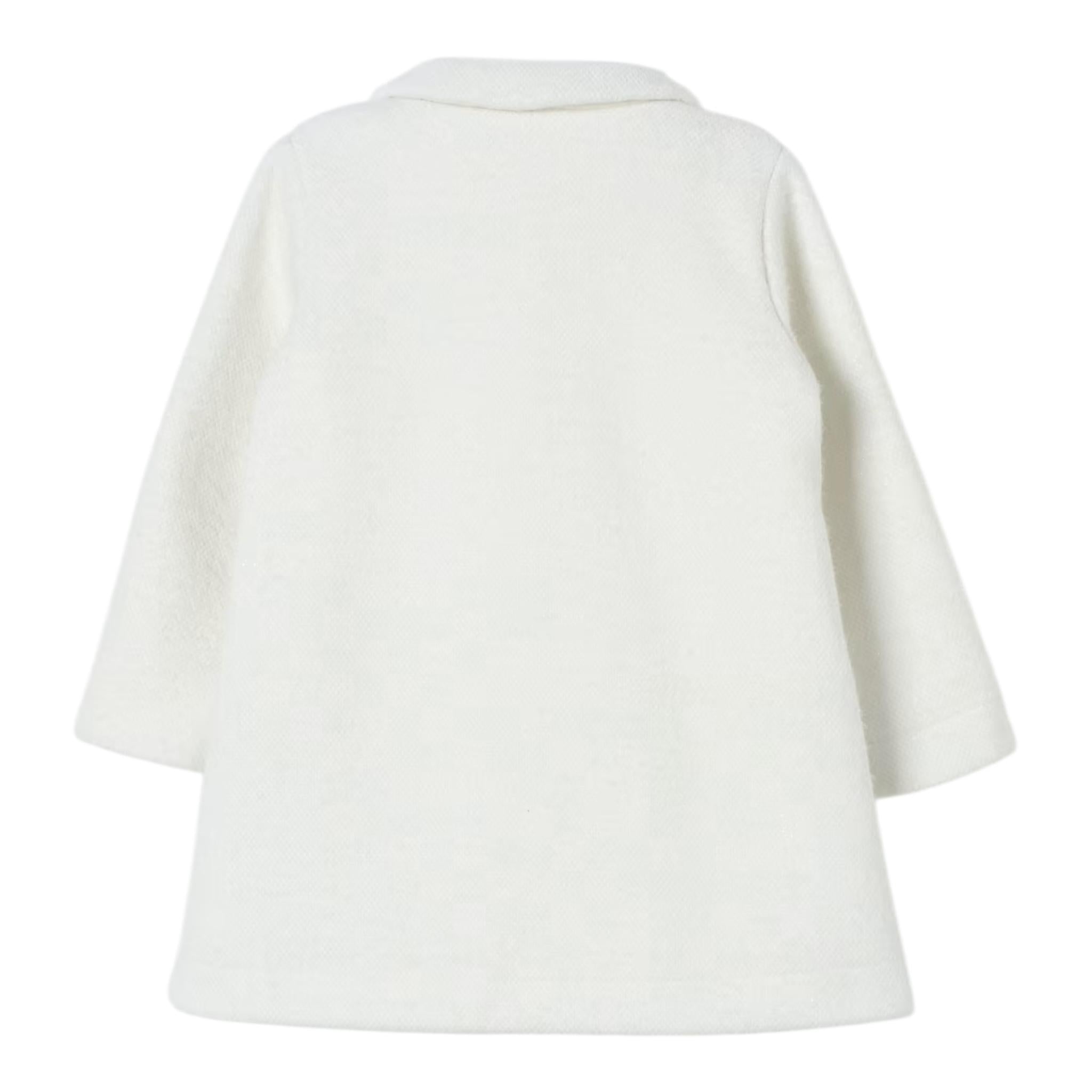 LIU JO cappotto tinta unita con ricami Panna per Bambina HF4016JX PANNA LIU JO 