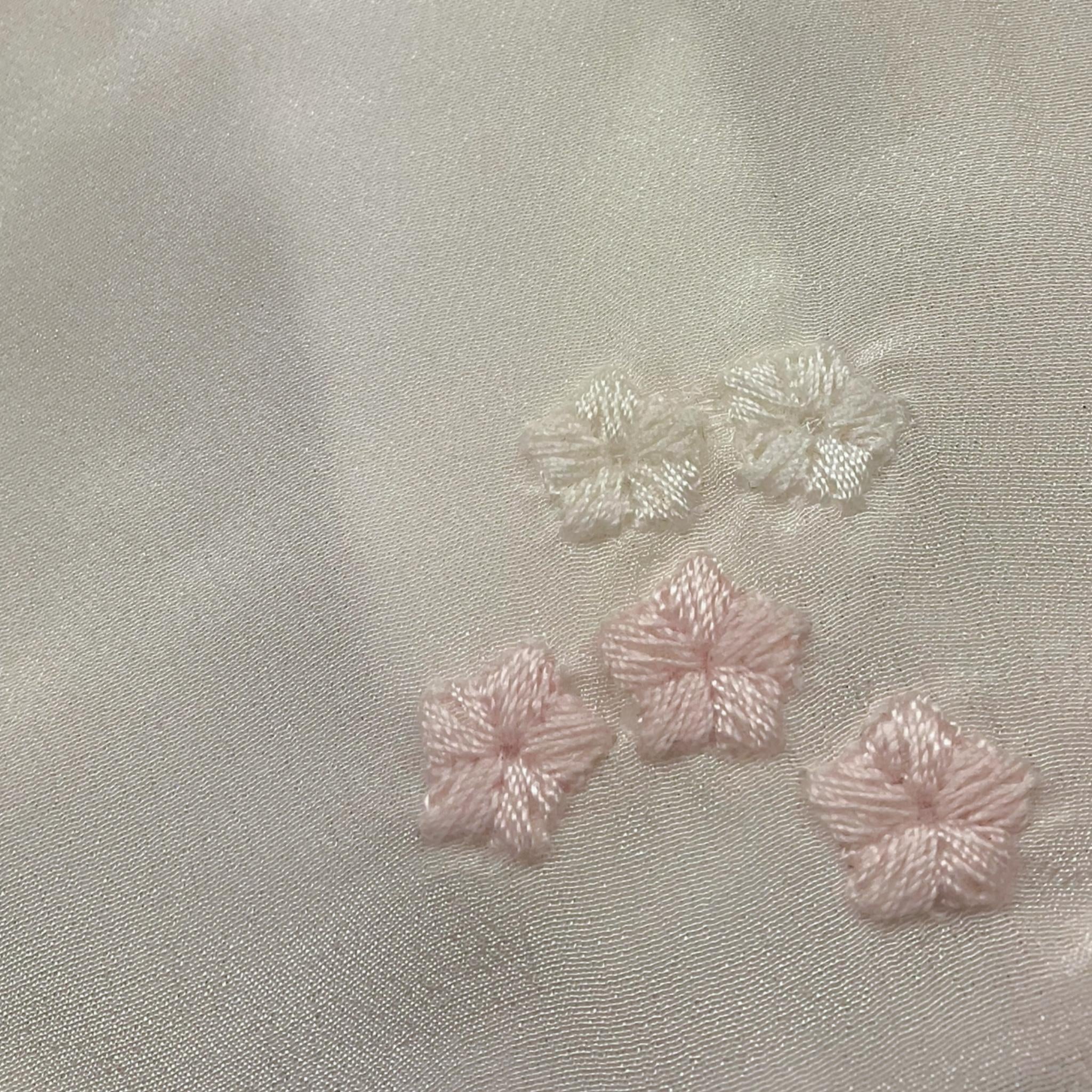 Barcellino Bavetta Tinta Unita con Stampa per Neonata 9431 BIANCO BARCELLINO 