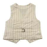 Sarabanda Plain Cream Waistcoat For Newborn