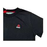 Golfeur Tshirt Girocollo tinta unita con Logo Nero per Bambino S5GKJBTH002 NERO GOLFEUR 