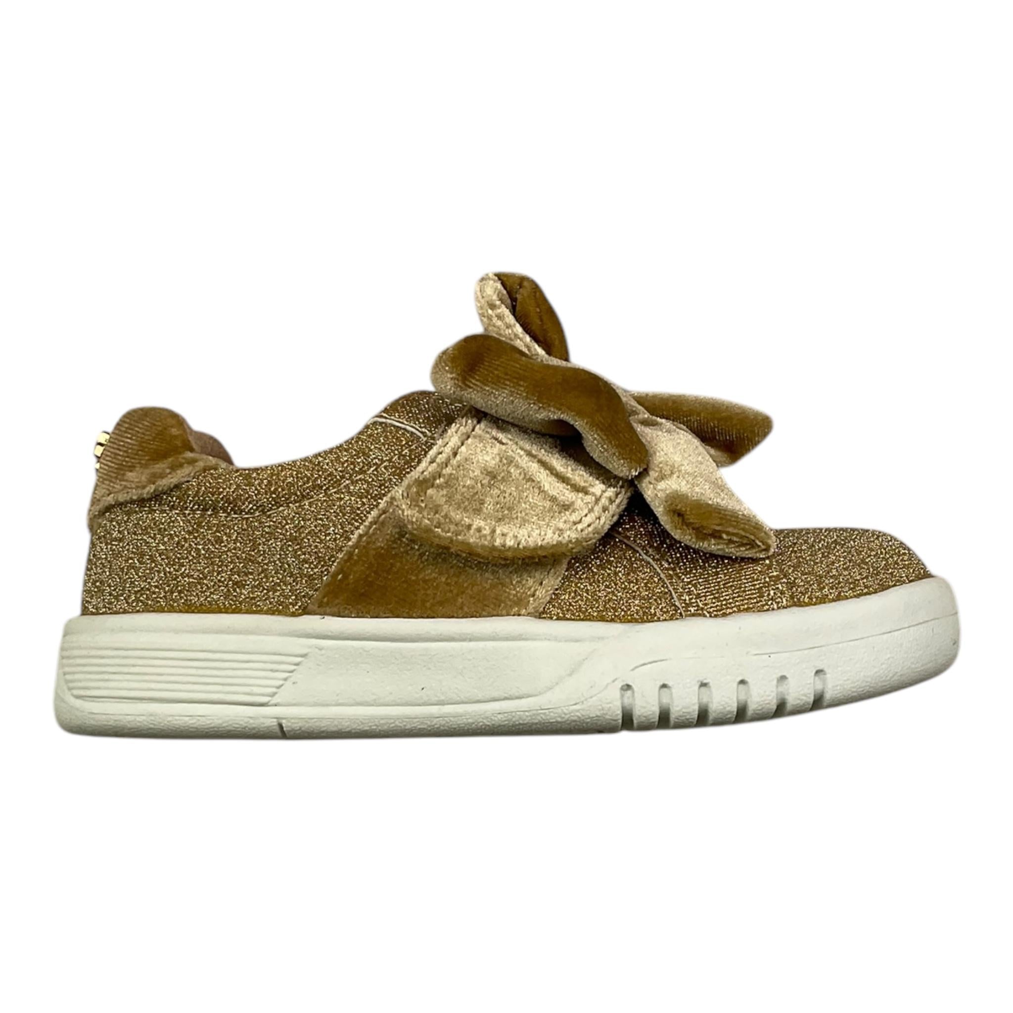 ANGEL'S FACE sneakers glitterate tinta unita con fiocco Oro per Neonata COLETTE ORO ANGEL'S FACE 