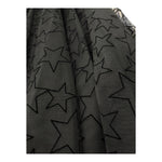 Monnalisa Abito Tinta Unita con Stampa Stelle per Bambina 419201 NERO MONNALISA 