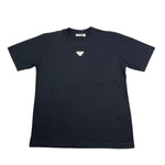 Yes London T-Shirt Girocollo Tinta Unita con Logo per Bambino JR2140 NERO YES LONDON 