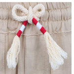 Saint Barth Pantalone Tinta Unita con Elastico In Vita per Bambino CAA0002 BEIGE SAINT BARTH 
