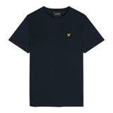 Lyle&Scott T-Shirt Tinta Unita con Logo per Bambino 48067 NERO LYLE&SCOTT 